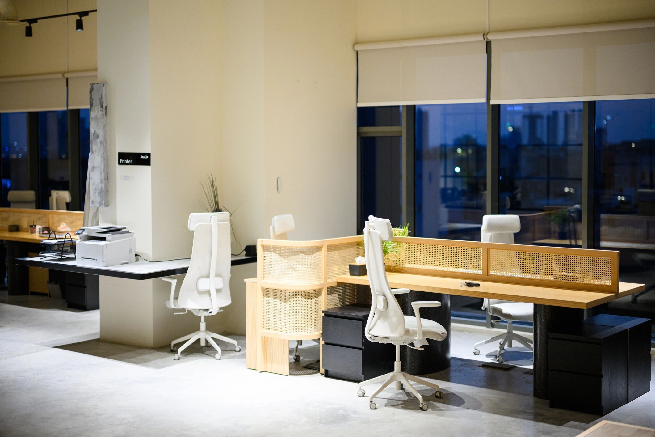 Modern professional office conference room